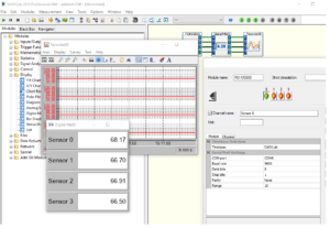 DASYlab program modules allow custom application development without programming