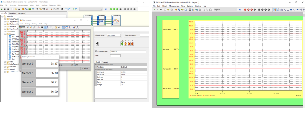 DASYlab ROI-USBVirtual Chart Recorder