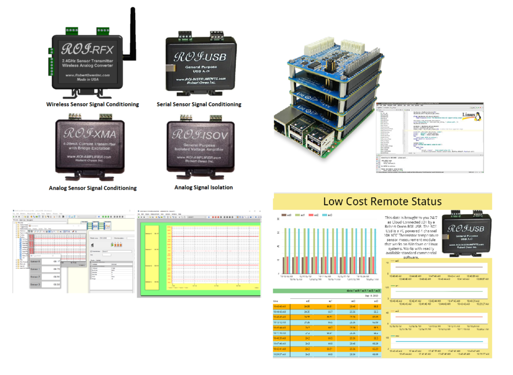 Robert Owen is a Sensor Measurement Specialist. Manufacturer of Sensor Signal Conditioning and Sensor Measurement Systems. Custom components that turned into standard products