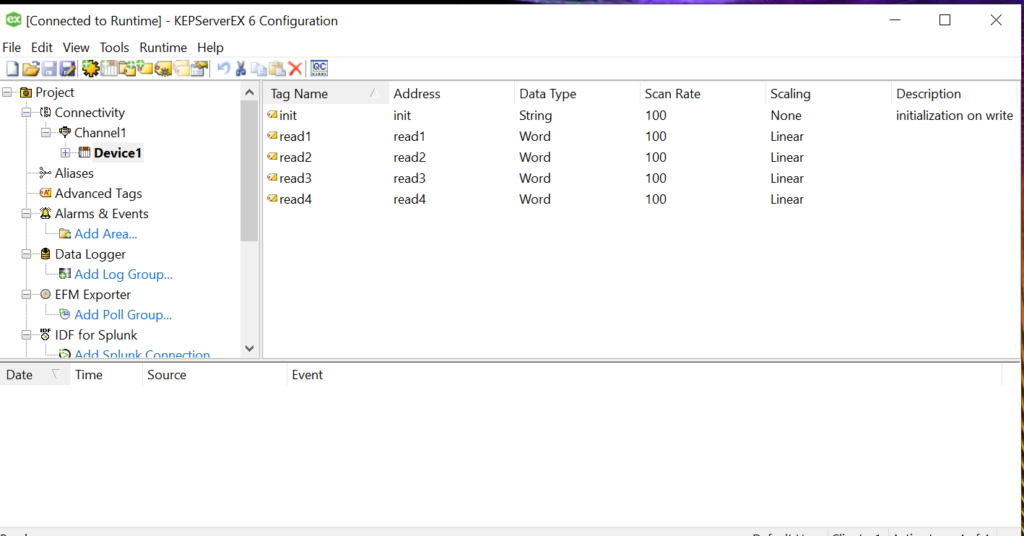 KEPServerEx is a really solid way to create the DDE connection when using Excel as Data Acquisition Software