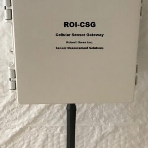 The ROI-CSG cellular sensor gateway, adds Modbus RS485 to MQTT data connection, via a ready to install and wire enclosure. Monitor 4-20mA sensor transmitters with the optional ROI-XMB, and connect it's data to the internet with the ROI-CSG.